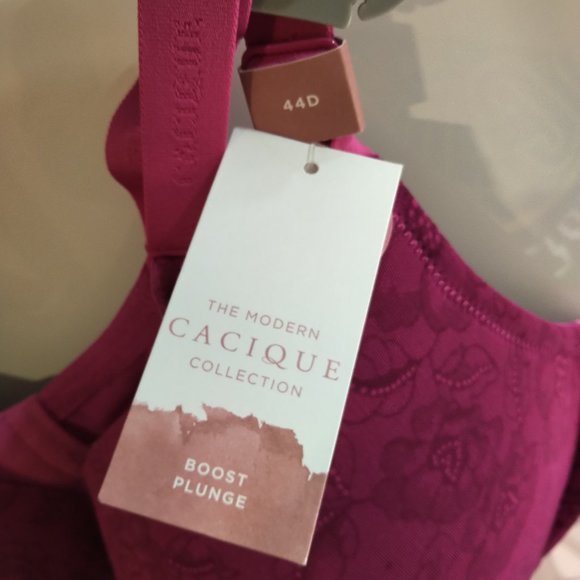 Cacique 44D So Light Boost Plunge Bra - Picture 3 of 8